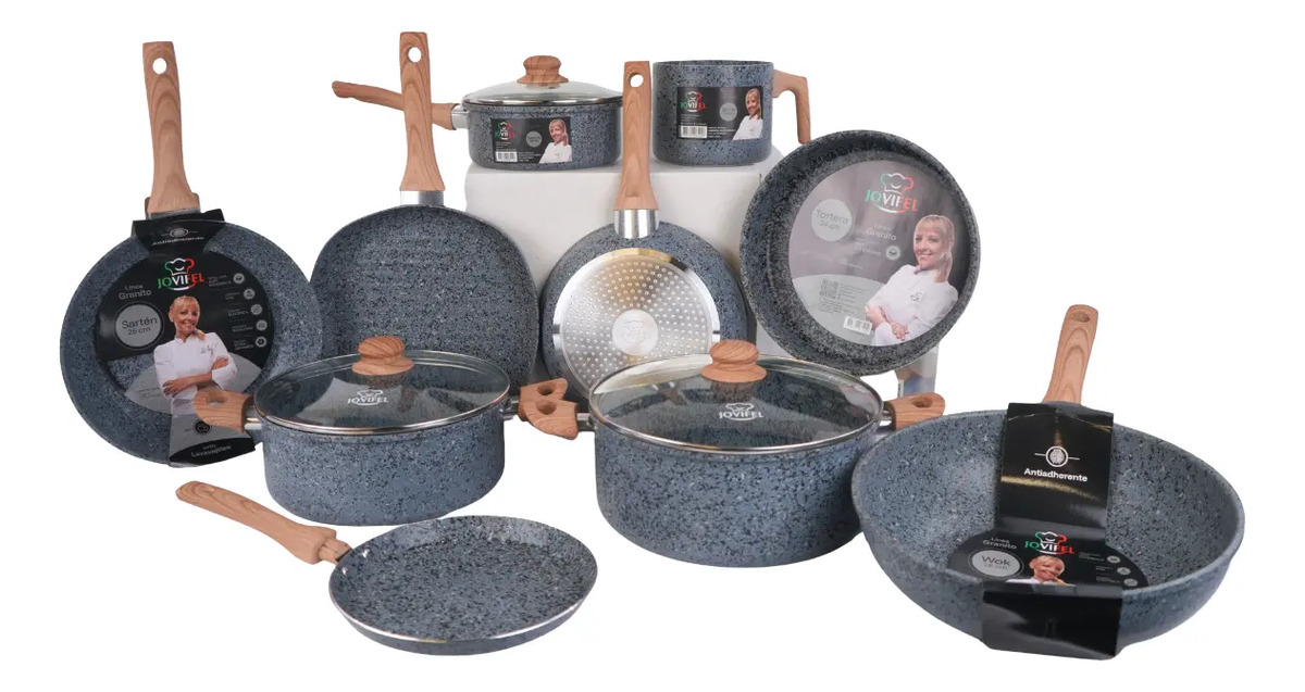 Kit completo em bancada de cozinha